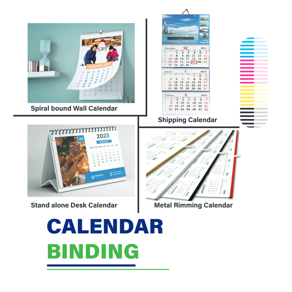 Wall Calendar Binding